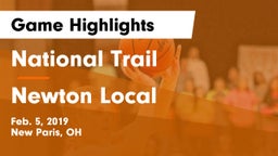 National Trail  vs Newton Local  Game Highlights - Feb. 5, 2019