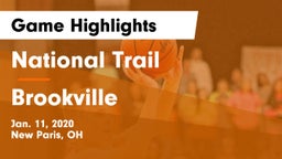 National Trail  vs Brookville  Game Highlights - Jan. 11, 2020