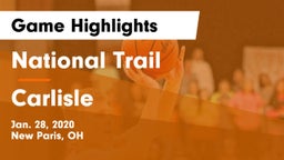 National Trail  vs Carlisle  Game Highlights - Jan. 28, 2020
