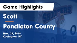 Scott  vs Pendleton County Game Highlights - Nov. 29, 2018