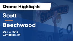 Scott  vs Beechwood Game Highlights - Dec. 3, 2018