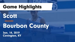 Scott  vs Bourbon County Game Highlights - Jan. 14, 2019
