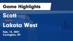 Scott  vs Lakota West Game Highlights - Feb. 13, 2021
