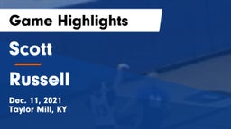 Scott  vs Russell  Game Highlights - Dec. 11, 2021