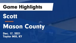 Scott  vs Mason County  Game Highlights - Dec. 17, 2021