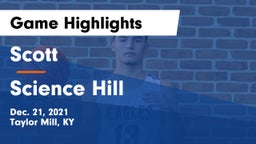 Scott  vs Science Hill  Game Highlights - Dec. 21, 2021