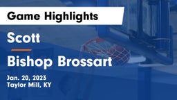 Scott  vs Bishop Brossart  Game Highlights - Jan. 20, 2023