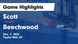 Scott  vs Beechwood  Game Highlights - Dec. 7, 2023