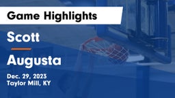 Scott  vs Augusta  Game Highlights - Dec. 29, 2023