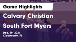 Calvary Christian  vs South Fort Myers  Game Highlights - Dec. 29, 2021