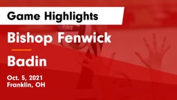 Bishop Fenwick vs Badin  Game Highlights - Oct. 5, 2021
