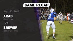 Recap: Arab  vs. Brewer  2016