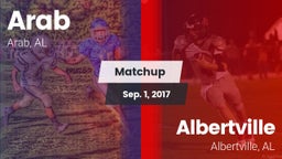 Matchup: Arab  vs. Albertville  2017