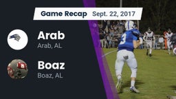 Recap: Arab  vs. Boaz  2017