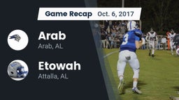 Recap: Arab  vs. Etowah  2017