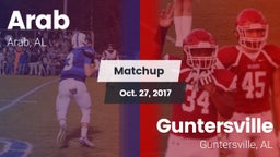 Matchup: Arab  vs. Guntersville  2017
