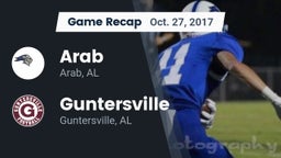 Recap: Arab  vs. Guntersville  2017