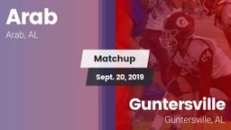 Matchup: Arab  vs. Guntersville  2019