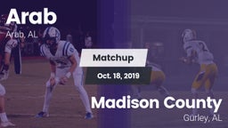 Matchup: Arab  vs. Madison County  2019