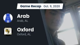 Recap: Arab  vs. Oxford  2020