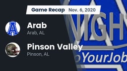 Recap: Arab  vs. Pinson Valley  2020
