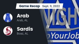 Recap: Arab  vs. Sardis  2022