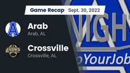 Recap: Arab  vs. Crossville  2022