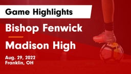 Bishop Fenwick vs Madison High Game Highlights - Aug. 29, 2022