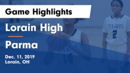 Lorain High vs Parma  Game Highlights - Dec. 11, 2019