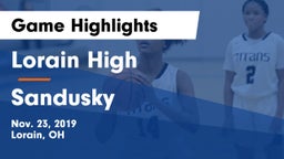 Lorain High vs Sandusky  Game Highlights - Nov. 23, 2019