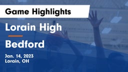 Lorain High vs Bedford  Game Highlights - Jan. 14, 2023