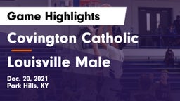 Covington Catholic  vs Louisville Male  Game Highlights - Dec. 20, 2021