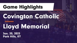 Covington Catholic  vs Lloyd Memorial  Game Highlights - Jan. 20, 2023