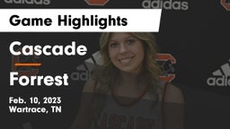 Cascade  vs Forrest  Game Highlights - Feb. 10, 2023