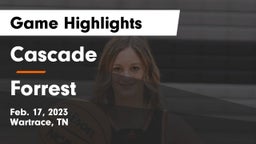 Cascade  vs Forrest  Game Highlights - Feb. 17, 2023