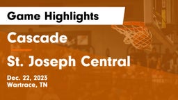 Cascade  vs St. Joseph Central Game Highlights - Dec. 22, 2023