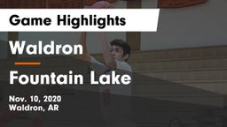 Waldron  vs Fountain Lake  Game Highlights - Nov. 10, 2020