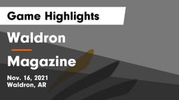 Waldron  vs Magazine Game Highlights - Nov. 16, 2021