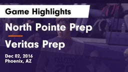 North Pointe Prep  vs Veritas Prep  Game Highlights - Dec 02, 2016