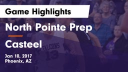 North Pointe Prep  vs Casteel  Game Highlights - Jan 10, 2017