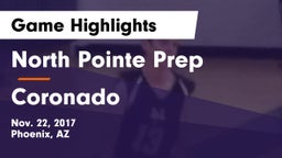 North Pointe Prep  vs Coronado  Game Highlights - Nov. 22, 2017