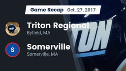 Recap: Triton Regional  vs. Somerville  2017