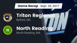 Recap: Triton Regional  vs. North Reading  2017