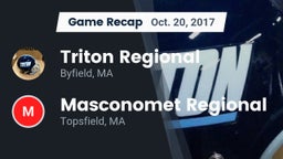 Recap: Triton Regional  vs. Masconomet Regional  2017