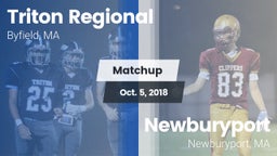 Matchup: Triton Regional vs. Newburyport  2018