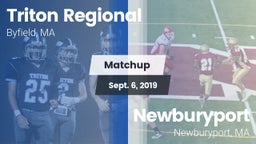 Matchup: Triton Regional vs. Newburyport  2019