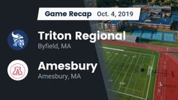 Recap: Triton Regional  vs. Amesbury  2019