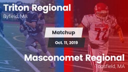 Matchup: Triton Regional vs. Masconomet Regional  2019