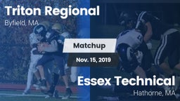 Matchup: Triton Regional vs. Essex Technical  2019