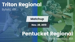 Matchup: Triton Regional vs. Pentucket Regional  2019